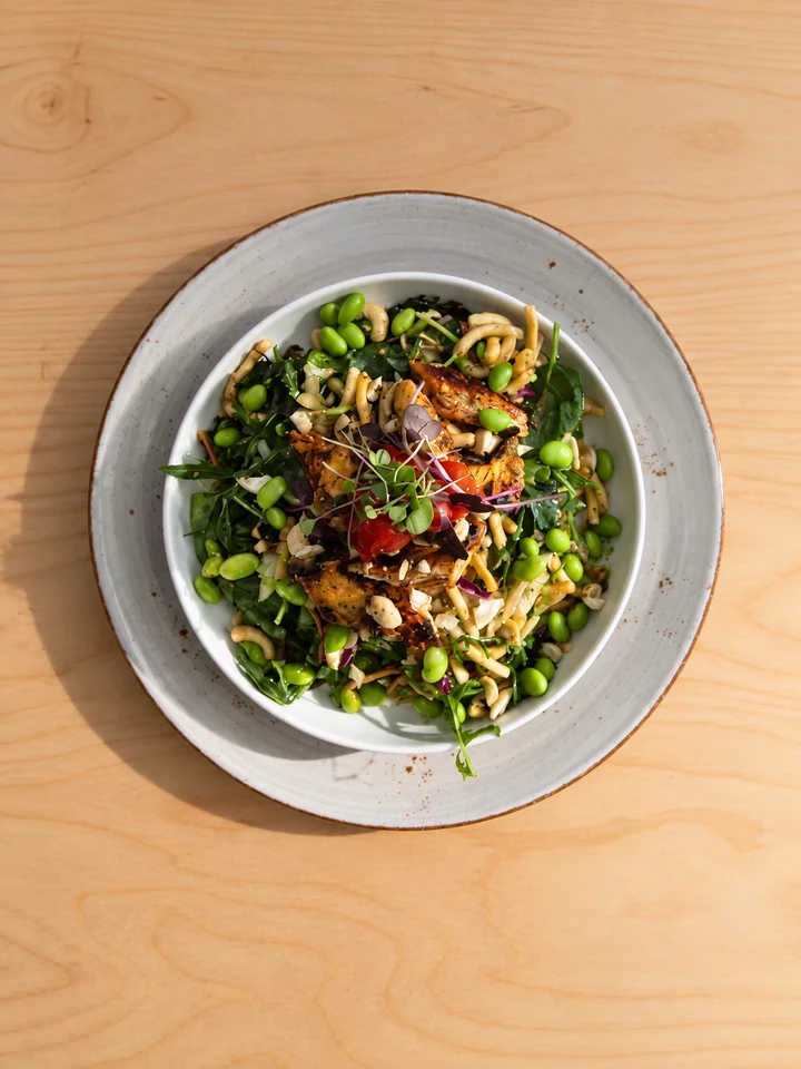 A lunch dish served at Sidetrack cafe